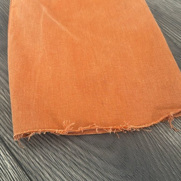 Flare Jeans in Vibrant Orange XS - Picture 4 of 7